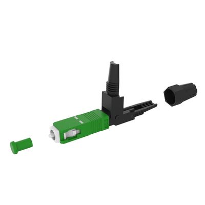 Simplex SC Glasfaser-Schnellanschluss UPC poliert für FTTH-Feldmontage im Netzwerk