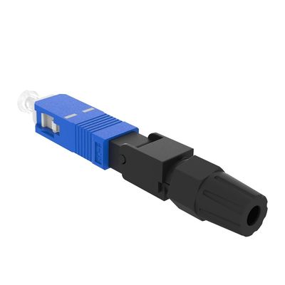 Simplex SC Glasfaser-Schnellanschluss UPC poliert für FTTH-Feldmontage im Netzwerk