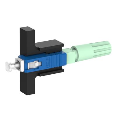 Netzwerk-Simplex-SC-Faseroptischer Schnellanschluss mit UPC-poliertem Dropkabel -40- 85C