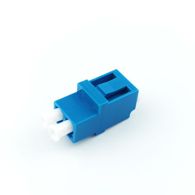 Standardflansche 2-Port Duplex LC UPC Glasfaser Adapter verwendet Ohrlos Kopplung für FTTH
