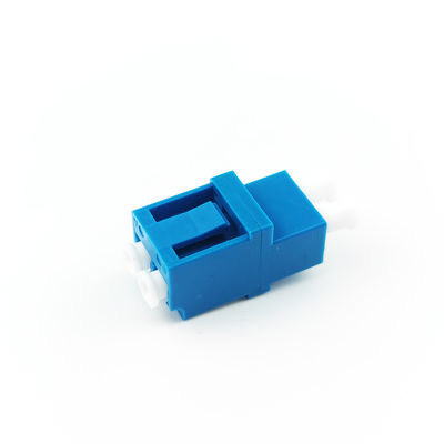 Standardflansche 2-Port Duplex LC UPC Glasfaser Adapter verwendet Ohrlos Kopplung für FTTH