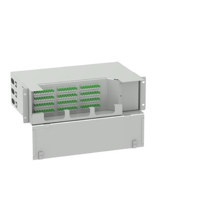 Suboptischer Verteilungsrahmen FC APC Typ 96-Kerne 19 Zoll Swing Optical Fiber Patch Panel