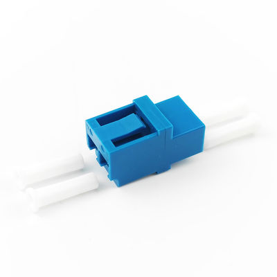 Standardflansche 2-Port Duplex LC UPC Glasfaser Adapter verwendet Ohrlos Kopplung für FTTH
