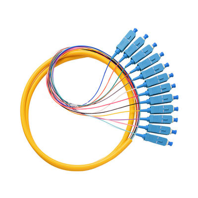 SCUPC Glasfaser Pigtail Patchcord in anpassbarer Länge für die Leistung