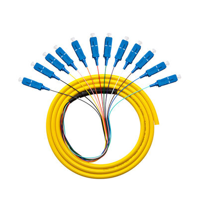 SCUPC Glasfaser Pigtail Patchcord in anpassbarer Länge für die Leistung