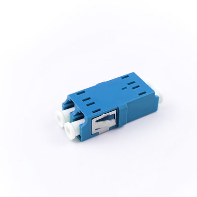 FTTH Duplex LC UPC Glasfaser Adapter 2 Port Coupler PBT Ohrloses Design für Netzwerke