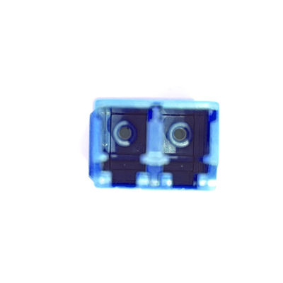 FTTH Duplex LC UPC Glasfaser Adapter 2 Port Coupler PBT Ohrloses Design für Netzwerke