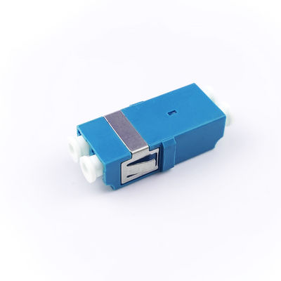 FTTH Duplex LC UPC Glasfaser Adapter 2 Port Coupler PBT Ohrloses Design für Netzwerke