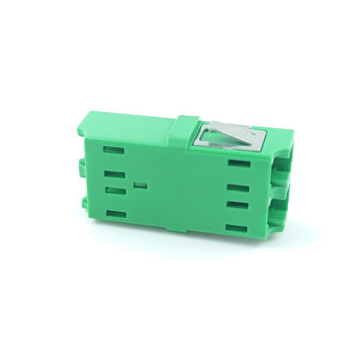 Standardflansche 2-Port Ohrlos LC APC Glasfaser Adapter für die Glasfaserverbindung