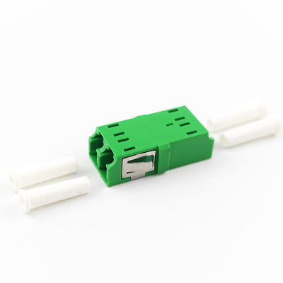 Standardflansche 2-Port Ohrlos LC APC Glasfaser Adapter für die Glasfaserverbindung