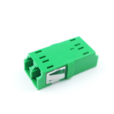 Standardflansche 2-Port Ohrlos LC APC Glasfaser Adapter für die Glasfaserverbindung