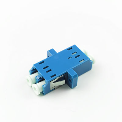 2 Ports PBT LC UPC Glasfaseradapter Ohr-Duplex-Kopplung für Glasfaser-Kopplung