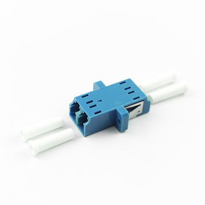 2 Ports PBT LC UPC Glasfaseradapter Ohr-Duplex-Kopplung für Glasfaser-Kopplung