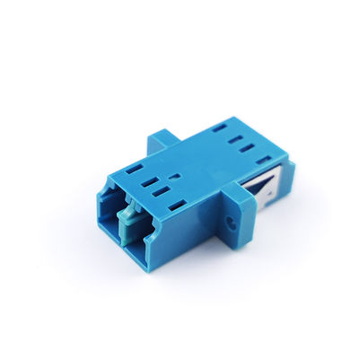 2 Ports PBT LC UPC Glasfaseradapter Ohr-Duplex-Kopplung für Glasfaser-Kopplung