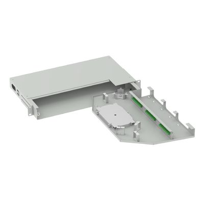 24 Kerne FC APC Typ 19 Zoll Swing Patch Panel für ODN Netzwerk optische Verteilung Rahmen