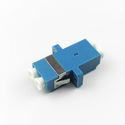 2 Ports PBT LC UPC Glasfaseradapter Ohr-Duplex-Kopplung für Glasfaser-Kopplung