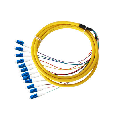 Stabile Signalübertragung LC UPC Glasfaser Pigtail mit anpassbarer Länge und 5