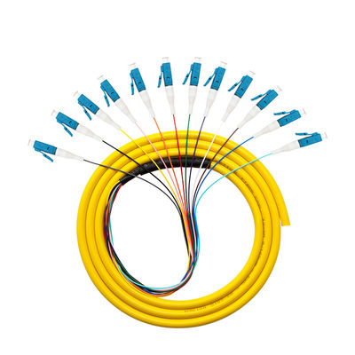 Stabile Signalübertragung LC UPC Glasfaser Pigtail mit anpassbarer Länge und 5