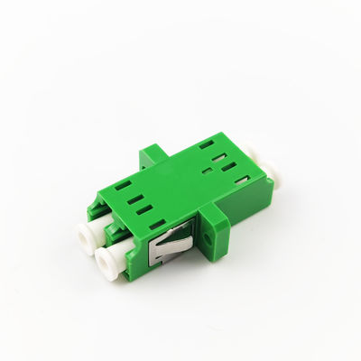 Green Eared Duplex A LC APC Glasfaseradapterfunktion für die Glasfaserverbindung