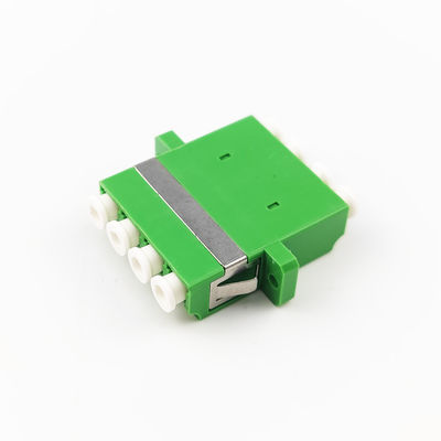 LC/APC Glasfaseradapter Ohrquadratumwandlung in grüner Farbe