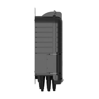 FTTH-Faseroptik-Splitterbox für den Außenbereich mit 48 Spleißkapazitäten und 3 Hauptkabelanschlüssen