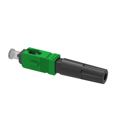 Fast Connector Simplex SC APC Glasfaserkabel mit UPC poliertem Feld