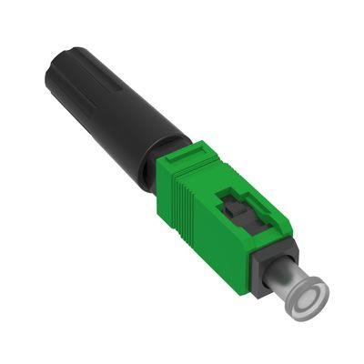 Fast Connector Simplex SC APC Glasfaserkabel mit UPC poliertem Feld