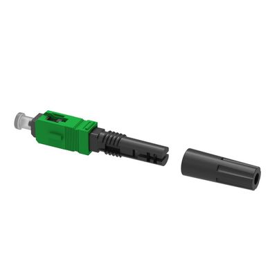 Fast Connector Simplex SC APC Glasfaserkabel mit UPC poliertem Feld