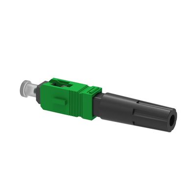 Fast Connector Simplex SC APC Glasfaserkabel mit UPC poliertem Feld
