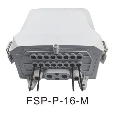 16 Kerne Außen-Faseroptik-Terminal-Verteilfach für Dropcable und Hauptkabel