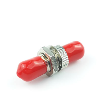 Zinklegierung Kunststoffkreislauf-Simplex ST UPC Glasfaser Adapter mit 5 Mal