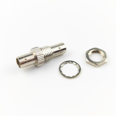 Zinklegierung Kunststoffkreislauf-Simplex ST UPC Glasfaser Adapter mit 5 Mal
