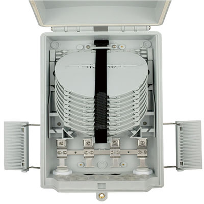 274*175*82mm FTTH Glasfaser-Terminal-Box für Außen 16 Kerne Wandmontage Stangmontage