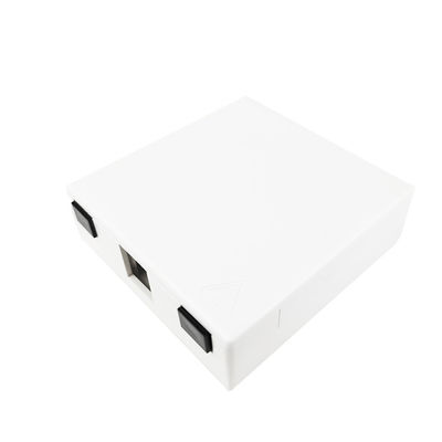 2 Kerne Kunststofffaser-optische Fassettplatte Socket-Panel-Netzwerk für FTTH Innenanlagen