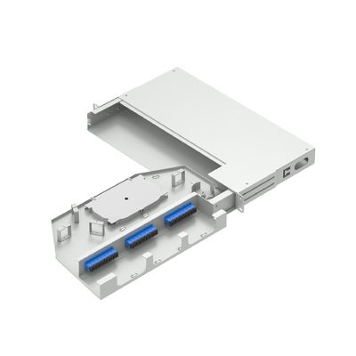 Suboptischer Verteilungsrahmen 24 Kerne Swing Patch Panel für Netzwerk-FTTH-Rechenzentren