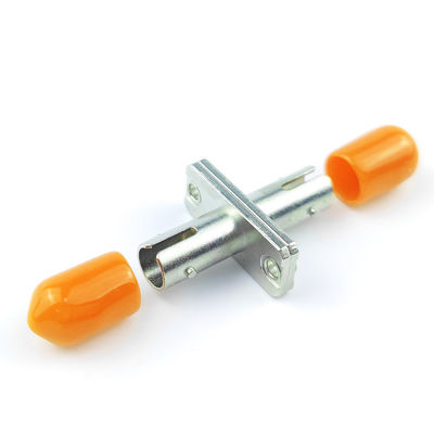FTTH-Anwendungen Simplex ST APC Glasfaser-Adapter-Kopplung mit rechteckiger Struktur