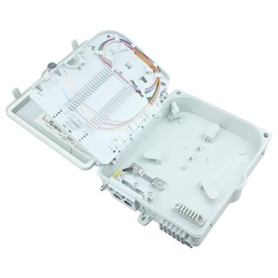 Glasfaserverteilungskasse Zugang FTTH Außen 12 Kerne Endung IP68 Telekommunikationsleistung