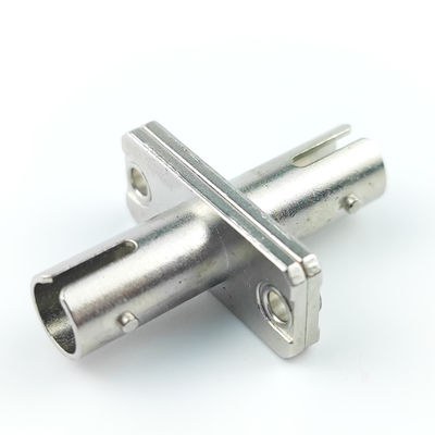 FTTH-Anwendungen Simplex ST APC Glasfaser-Adapter-Kopplung mit rechteckiger Struktur