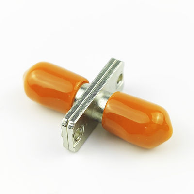 FTTH-Anwendungen Simplex ST APC Glasfaser-Adapter-Kopplung mit rechteckiger Struktur