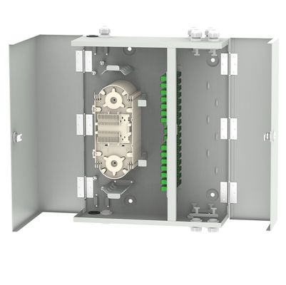 72/96 Cores SC Connector Indoor Fiber Optic Termination Box für den Vertrieb von drahtgebundenen LAN-Netzwerken