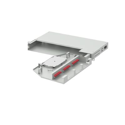 Suboptischer Verteilungsrahmen für Best 24 Cores FC UPC Typ 19 Zoll Swing Patch Panel