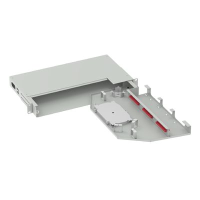 Suboptischer Verteilungsrahmen für Best 24 Cores FC UPC Typ 19 Zoll Swing Patch Panel