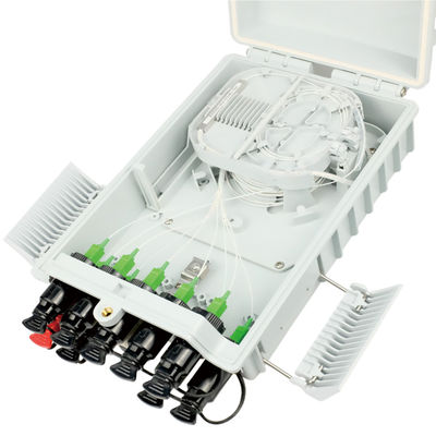 PC ABS Glasfaserverteilungskasse für FTTH 8 Kerne Glasfasersplitter