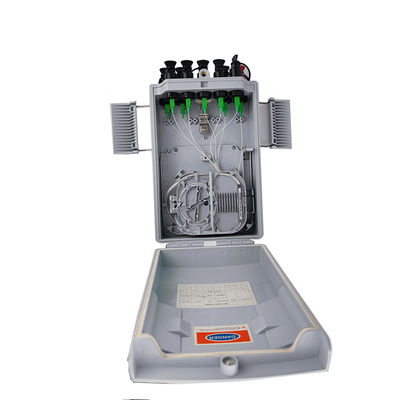 PC ABS Glasfaserverteilungskasse für FTTH 8 Kerne Glasfasersplitter