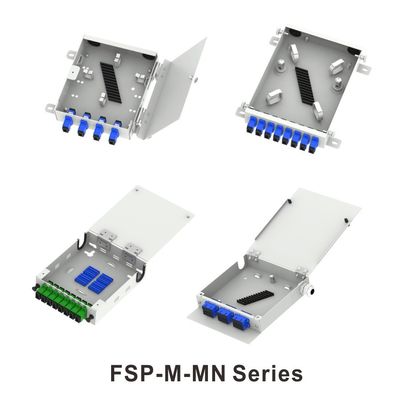 FTTX-Netzwerk ODN Metall-Mini-Optische FTTH-Terminalbox 8 Kernverteilung mit LC- und SC-Anschlüssen
