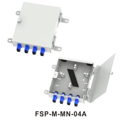 FTTX-Netzwerk ODN Metall-Mini-Optische FTTH-Terminalbox 8 Kernverteilung mit LC- und SC-Anschlüssen