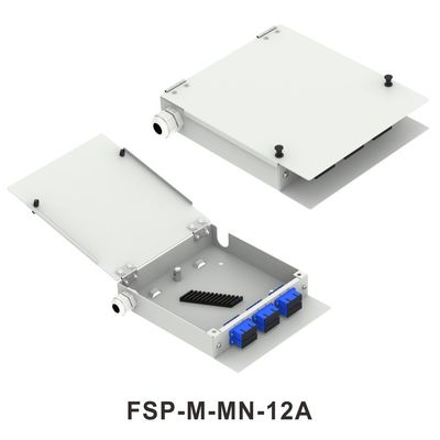 FTTX-Netzwerk ODN Metall-Mini-Optische FTTH-Terminalbox 8 Kernverteilung mit LC- und SC-Anschlüssen