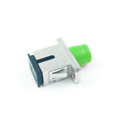 FTTH 1 Port Metal SCAPC FCAPC Hybride Glasfaseradapter Kopplungen für die beste Ausrüstung