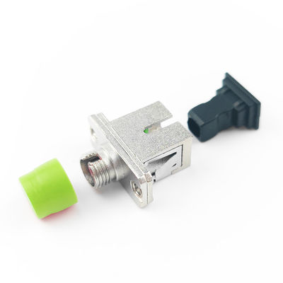 FTTH 1 Port Metal SCAPC FCAPC Hybride Glasfaseradapter Kopplungen für die beste Ausrüstung