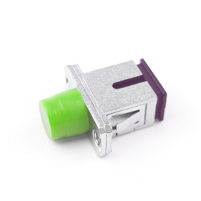 FTTH 1 Port Metal SCAPC FCAPC Hybride Glasfaseradapter Kopplungen für die beste Ausrüstung